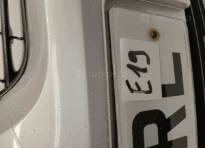 Zderzak przód przedni do renault modus TED69 srebrny halogeny 4