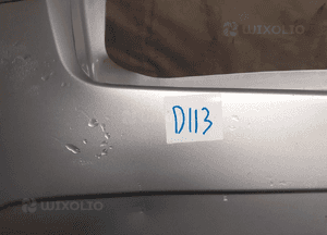 Zderzak tył tylny opel zafira b 2 ii Z157 srebrny 1