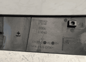 Fiat 500C listwy przejście dachowe listwa dachu komplet nowa oryginał 10