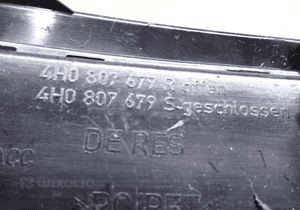 KRATKA ZDERZAKA PRAWA AUDI A8 D4 LIFT oryginał 8