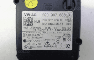 RADAR DISTRONIC SENSOR ACC VW PASSAT 2Q0907686D 4