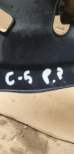 Osłona nakładka zaślepka lampy prawy przód przednia prawa Citroen C5 III 9683627077 5