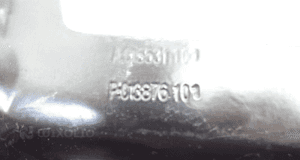 BMW X5 F15 2013- WZMOCNIENIE WSPORNIK MOCOWANIE CHŁODNICY PASA PRZEDNNIEGO 5