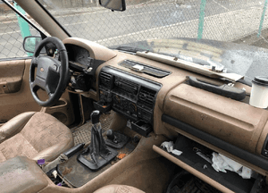 Maska błotnik lampa zderzak Land Rover Discovery 2 II 5