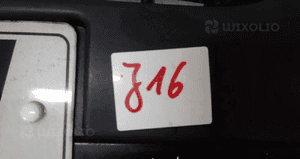 Zderzak przód przedni do renault clio ii 2 NV676 czarny 2