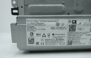 Ekran wyświetlacz radio bluetooth vw golf viii 5H0 6