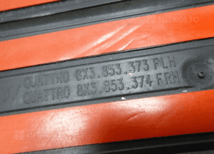 Audi Q3 8U s-line listwa listwy progowe kpl oryg 10