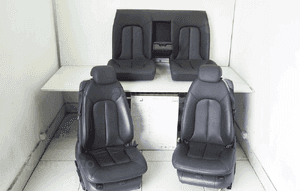Fotele kanapa komplet przod mercedes cl W215 3