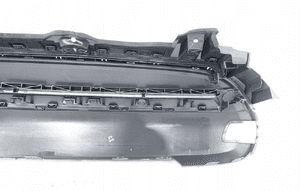 Mini cooper se 2019- grill atrapa zderzaka 7499533 8