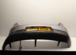 Zderzak tył tylny renault megane 3 iii tekng szary pdc czujniki 5D 5 drzwi hb 1