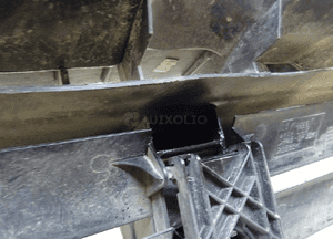 BMW 5 F10 F11 wlot powietrza  ŻALUZJA ROLETA PRZÓD 720078720 oryginał 11