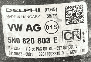 KOMPRESOR KLIMATYZACJI VW SKODA SEAT 5N0820803E FV 4