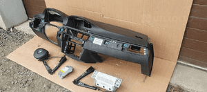 Konsola AIRBAG pasy poduszki sensor pod NAVI BMW 3 E90 E91 komplet 5