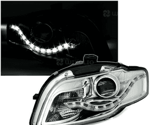 Lampy AUDI A4 B7 04-08 DRL Do Jazdy Dziennej 3
