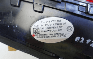 Lampa lewy tył lewa tylna skoda enyaq 5LG 7