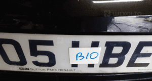 Zderzak przód przedni renault scenic 2 ii NV676 czarny halogeny 2