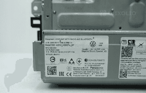 Ekran wyświetlacz radio bluetooth vw golf viii 5H0 5
