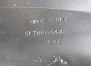Poszycie błotnik tylny tył prawy vw caddy iv 4 2K4809604 2K4 2K7 2020-> 12