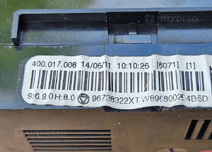 Peugeot 308 T7 3008 5008 panel sterowania nawiewu klimatyzacji 96738321XT 8
