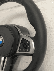 Bmw F40 G20 G21 G22 G23 kierownica multifunkcyjna niebiesko czerowna nić 7