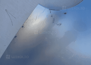 MASKA SREBRNA VW POLO '02-05 OKULAR 3
