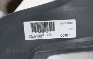 Renault scenic iv 2016- listwa atrapa grilla przód nowy 623821864R 7