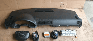 Konsola poduszki pasy AIRBAG sensor zestaw naprawczy Audi A4 B6 1