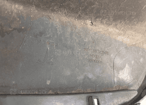 Spoiler dyfuzor listwa chrom zderzak tył tylny tesla model s 2013- 6009005 7