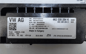 VW AUDI SKODA SEAT MODUŁ STEROWNIK WEZWANIA POMOCY SOS CON-BOX 4KE035284K 4