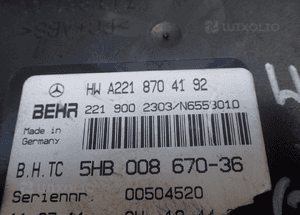 Moduł klimatyzacji A2218704192 mercedes W221 radom 2