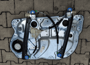 VW Polo 9N 02-09 mechanizm podnośnik szyby przód przedniej prawy lewy 3