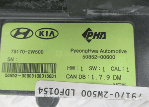Czujnik sensor ochrony pieszego hyundai santa fe iii lift 79170-2W500 2015-2018 7