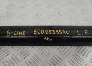 Listwa audi A4 B6 s-line lewy przód 8E0853959C radom 2