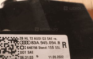 Lampy tylne led audi Q3 83A komplet usa 2021 15