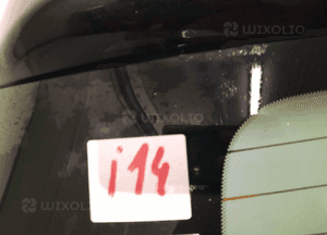 Klapa bagaznika tył tylna opel meriva b Z22C czarny 2
