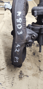 Turbina turbosprężarka prawa turbo nastawnik kolektor Audi A8 D3 4.2 TDI 057145722N 9