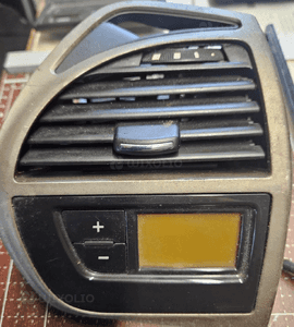 Citroen C4 Picasso I panel sterowania nawiewu prawy 9659627477 1