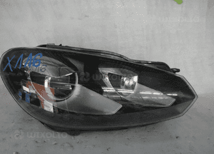 Vw golf vi 6 xenon led skretna lampa przednia prawa 2