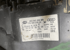 A8 D3 lift lampa prawa przód bi-xenon 4E0941004BR 10-PIN europa 7