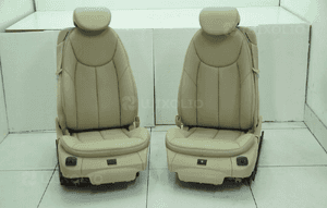 Fotele fotel pasazer kierowca kolor beige 205A wentylowane mercedes sl R230 13