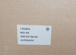 Radio RCD210 Volkswagen 5M0057156AX 5M0035156AX 5