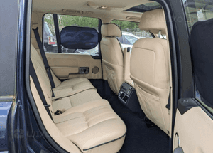 Land Rover Range 2002 644 l322 4.4 V8 airbag kokpit kierownica radio wybierak tunel kluczyk stacyjka 6