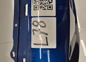 Zderzak przód przedni opel astra h 3 iii Z21B granat granatowy 4