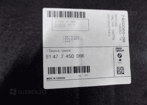 Bmw 330e G20 półka wykładzina bagażnika 7450066 4