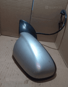 Lusterko prawe prawy prawa  ezrc srebrny 8PIN peugeot 407 4