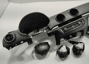 DESKA KONSOLA PODUSZKA PODUSZKI AIR-BAG PASY AUDI A3 8V 2012-2016 EUROPA 2