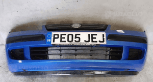Zderzak przód przedni fiat idea niebeiski błękitny 1