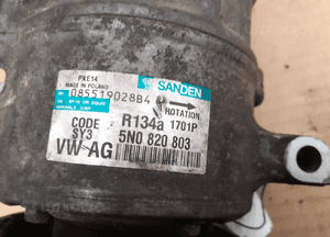 Sprężarka klimatyzacji Kompresor Volkswagen Audi Sanden 5N0 820 803 4