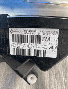 Renault captur lampa soczewka 13- 5