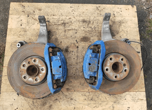 BMW 7 F01 3.0D ZWROTNICA PIASTA TARCZA ZACISK PRAWY LEWY PRZÓD IGŁA PIĘKNE 1